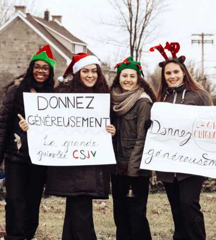 Les anciens peuvent faire des dons au CSJV