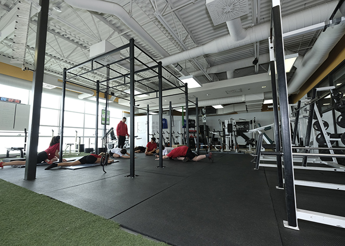 salle d'entraînement