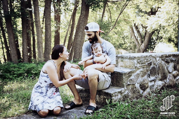 Amy Murray, Hugo Murray et Marie-Ève Beaudet.