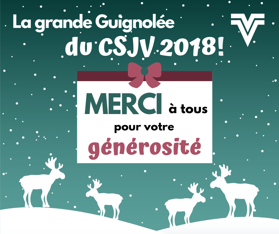 Carte de remerciement guignol 2018 CSJV